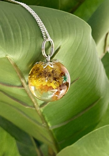 Real dried flower resin - real,