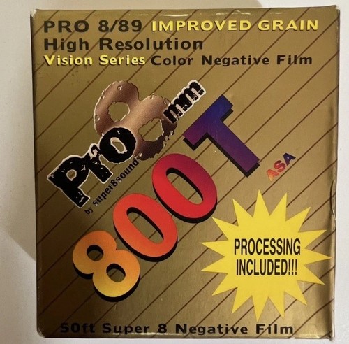Vintage pro8mm 800t 50ft - 8/89,