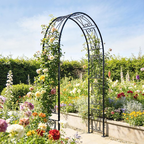 Garden arch arbour - arbour, trellis