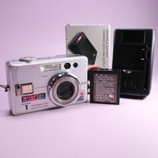 Vivitar Vivicam X30 10.1MP Digital Camera Silver Tested With Battery + Charger