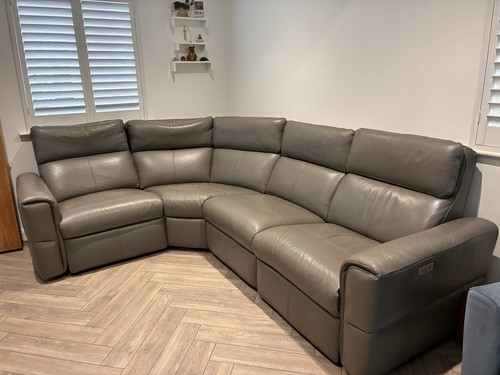 Electric leather corner sofa - electric,