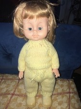 Vintage Penny Puppy Walker 14inches Dolll Dolly Only No Puppy And Accessories