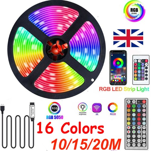 20m led strip lights rgb - led,