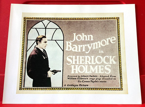 Sherlock holmes john - sherlock, barrymore
