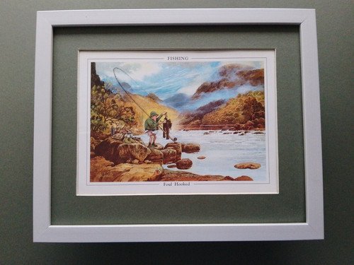 Norman thelwell fishing - thelwell, print