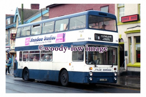 Gw0663 fylde borough bus - borough,