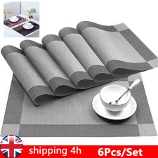 Non-slip Table Mats Washable