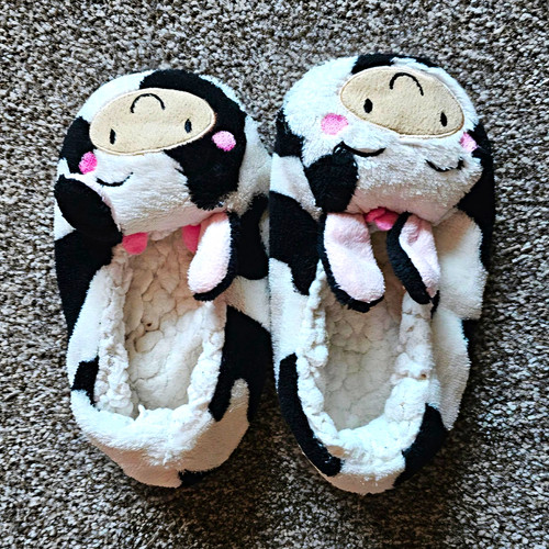 Women cow print - print, fur