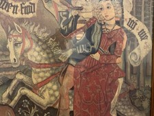 Huge print tapestry - a,