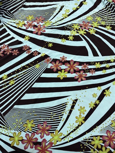 100 pure silk printed - 100%, crepe
