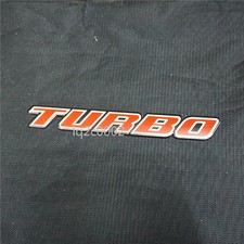 1x 3D TURBO Red Glossy Acrylic Badge Sticker Emblem Decal Limited Vehicle Diesel