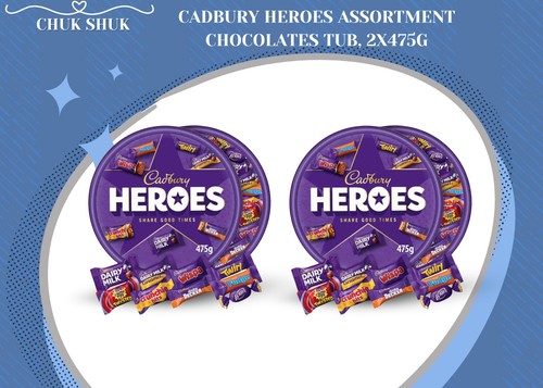 Cadbury heroes chocolate tub - cadbury,