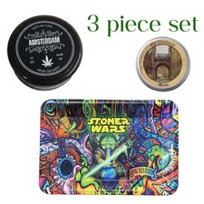 Rolling Tray 3 piece Gift Set