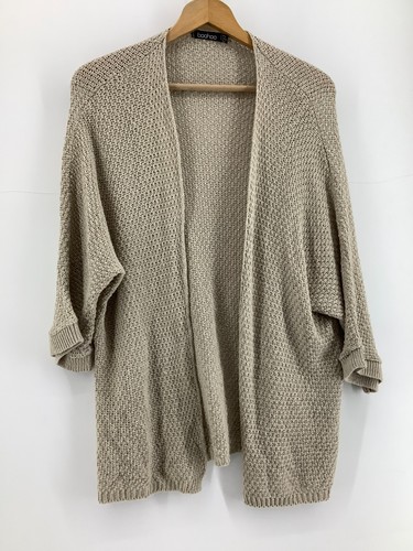 Boohoo beige knit - boohoo, cardigan