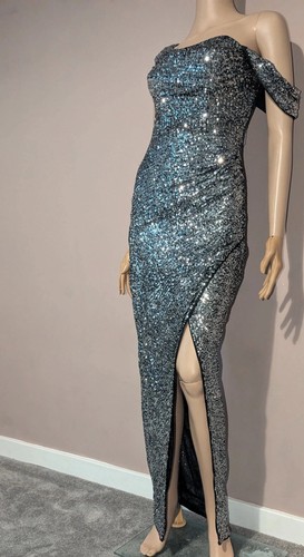 Lipsy silver sequin - silver,