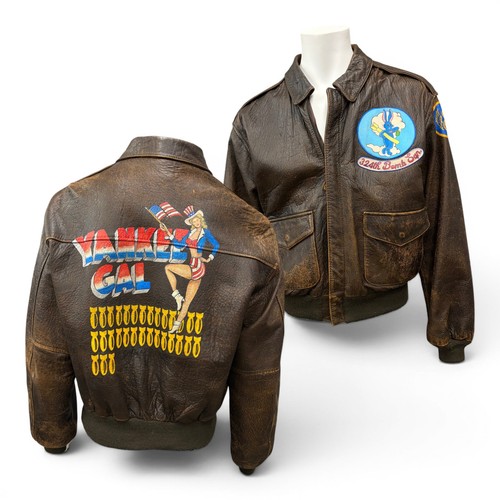 Avirex flight jacket with - a2,