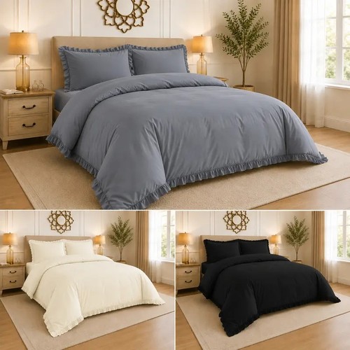 Mirab ruffle piece bedding - mirab, 4
