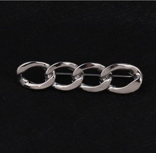 925 Silve Plated Punk Link