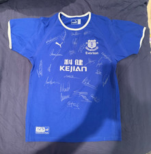 Signed Everton 125 year
