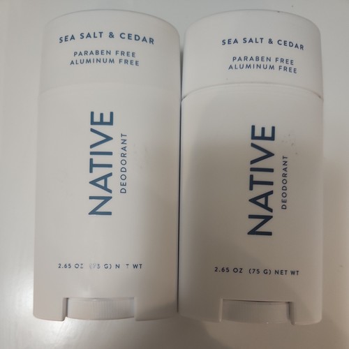 Native deodorant salt cedar - deodorant,