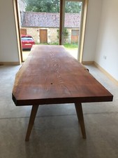 Unique Large Rustic Timber Dinning Table.... desk or conference table