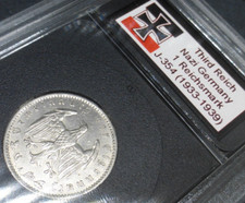 1 Reichsmark Nazi Coin *With