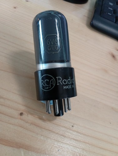 Rca radiotron 6v6 vintage - radiotron, gt/g