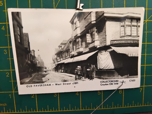 Vintage postcard old faversham - vintage,