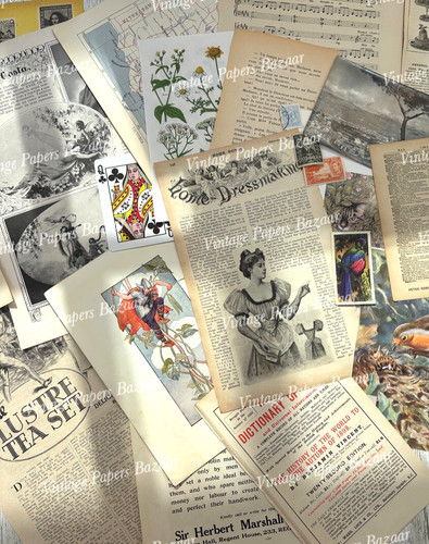 100x bundle mixed ephemera - mixed,