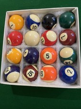 Aramith Vintage Pool Balls 1-