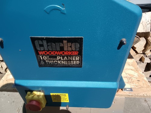 Clarke planer thicknesser - , 10"