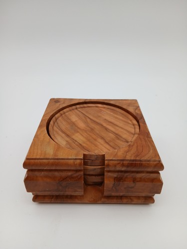 Vintage olive wood drinks - olive,
