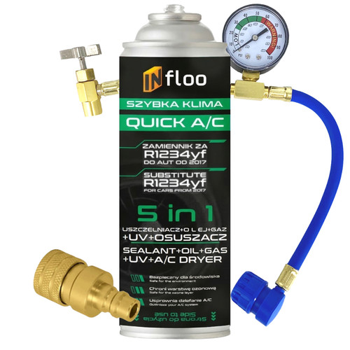 R1234yf aircon recharge kit - r1234yf,