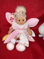 Powell craft angel fairy comfoter small rag doll with wings  Collectable plush