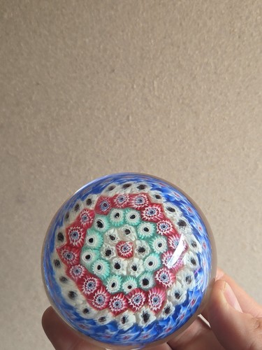 Vintage glass paperweight - vintage,