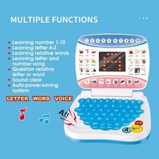 Toddler Learning Laptop Toy Kids Educational Computer Gift ABC Numbers Game