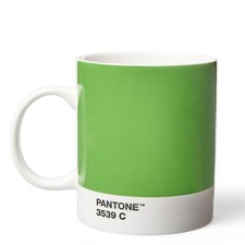 Porcelain mug, Pantone Color Green 3539C