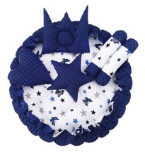 Blue & White Baby Bed Set |