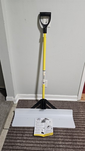 The snowplow snow pusher - the,