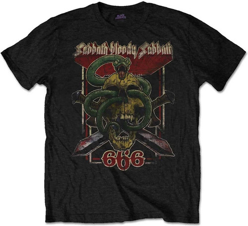 Black sabbath bloody - black,