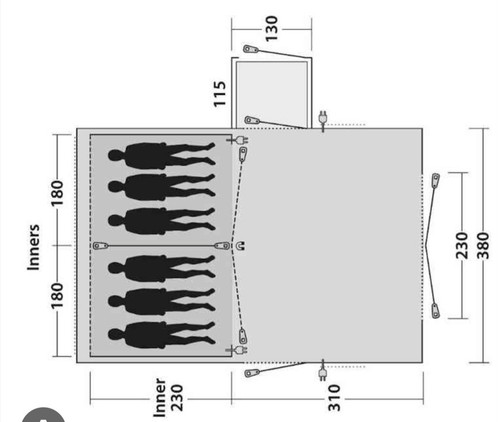 Outwell montana person - montana, 6-person