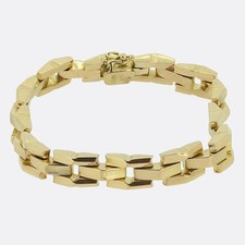 Vintage Brick Link Bracelet