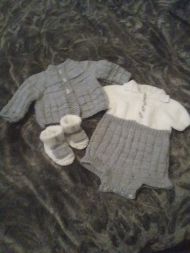 Hand knitted baby itemslovely - knitted,