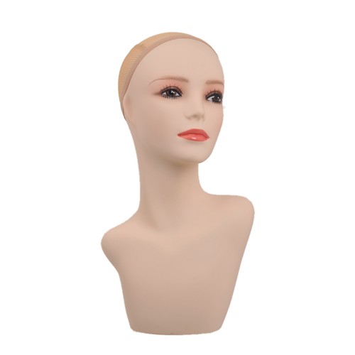 Shouldered mannequin head - shouldered,