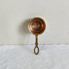 1930s Vintage Brass Tea