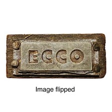 Vintage Ecco Letterpress Print