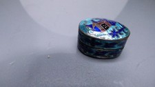 Vintage 925 silver cloisonné
