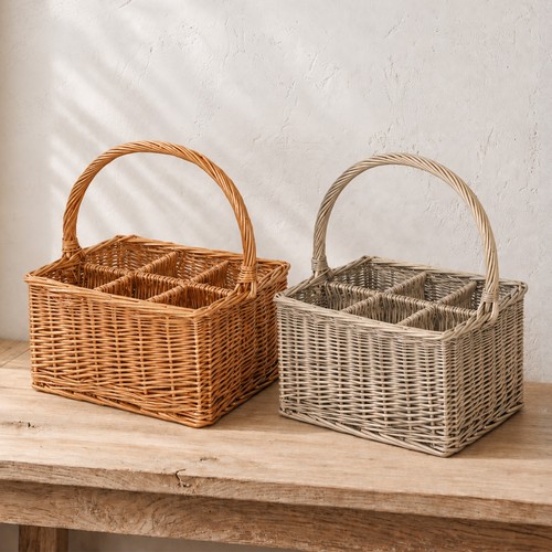 Wickerfield wicker wine bottle - wicker,