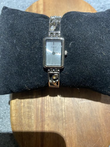 Silver tone accurist charles - silver,