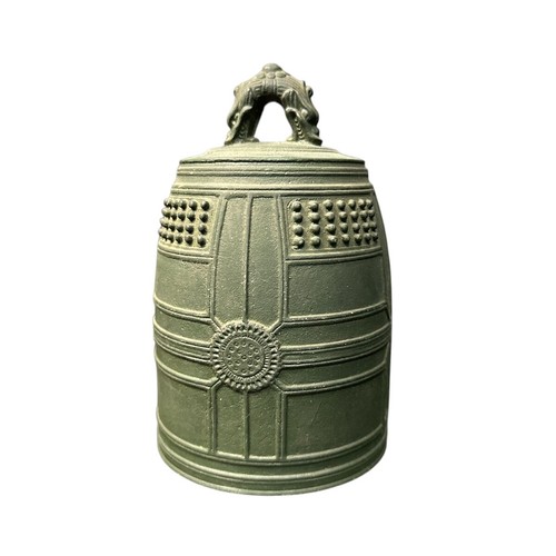 Japanese antique bronze temple - antique,